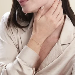 Bracelet Aquilegia Or Jaune