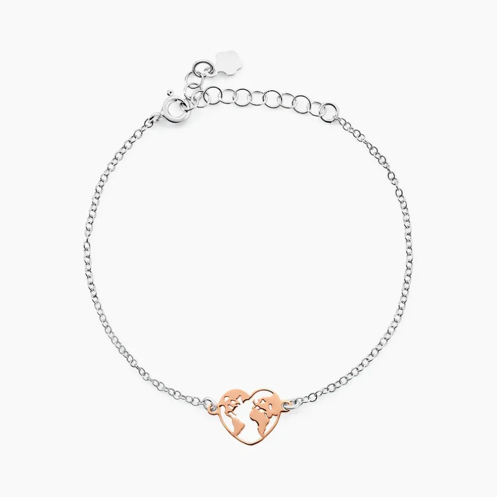 Bracelet Argent Bicolore Toyo