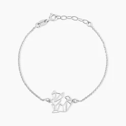 Bracelet Argent Blanc Alekdandarine