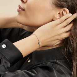 Bracelet Argent Blanc Andromeda Oxydes De Zirconium