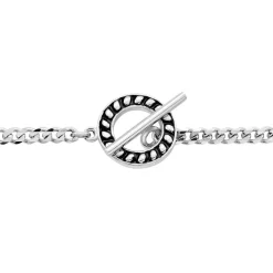 Bracelet Argent Blanc Crocus