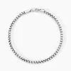 Bracelet Argent Blanc Gustin