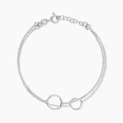 Bracelet Argent Blanc Merien