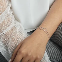 Bracelet Argent Blanc Merien