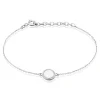 Bracelet Argent Blanc Paros