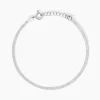 Bracelet Argent Blanc Racilia