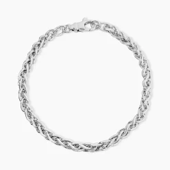 Bracelet Argent Blanc Savanne