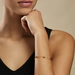 Bracelet Argent Blanc Siaae Ambres