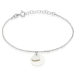 Bracelet Argent Blanc Tana Nacre