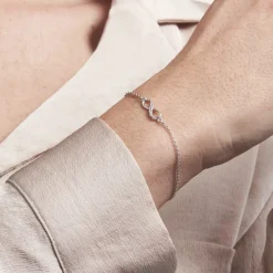 Bracelet Argent Blanc Teoxane