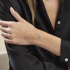 Bracelet Argent Blanc Ula