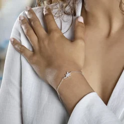 Bracelet Argent Florencio Oxydes De Zirconium