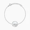 Bracelet Argent Gaillet Oxydes De Zirconium