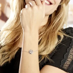 Bracelet Argent Herbert Oxydes De Zirconium