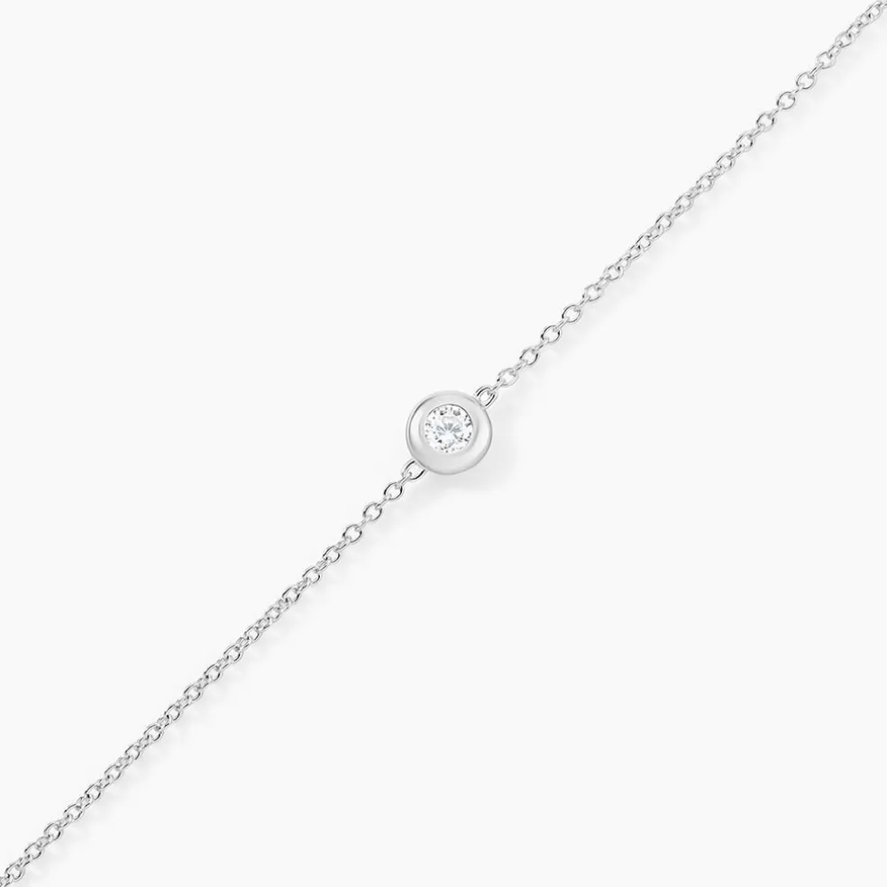 Bracelet Argent Laureano Oxydes De Zirconium