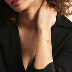 Bracelet Argent Mettild Oxydes De Zirconium