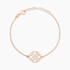 Bracelet Argent Rose Lev