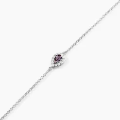 Bracelet Argent Tania Oxydes De Zirconium