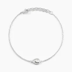 Bracelet Argent Temusio Oxydes De Zirconium