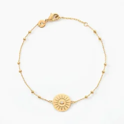 Bracelet Artea Plaqué Or Jaune Oxyde De Zirconium