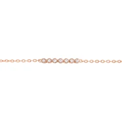 Bracelet Aryles Argent Rose Oxyde De Zirconium