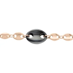 Bracelet Ashoka Argent Rose Céramique