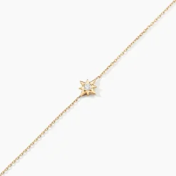 Bracelet Astralia Or Jaune Oxyde De Zirconium