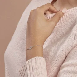 Bracelet Audrey-rose Argent Blanc
