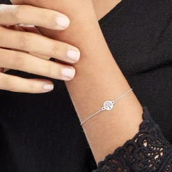 Bracelet Audrey-rose Argent Blanc