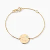 Bracelet Benedicte Message Or Jaune