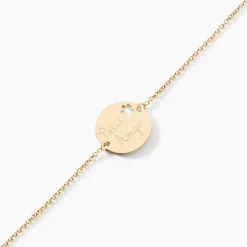 Bracelet Benedicte Message Or Jaune