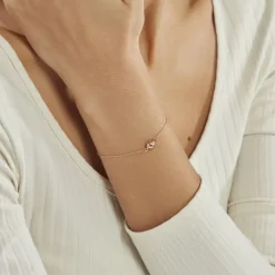 Bracelet Bilao Argent Rose