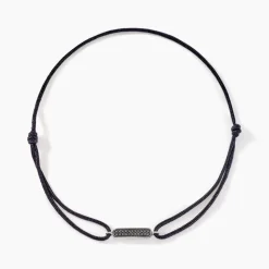 Bracelet Black Diamond Or Blanc Diamant Noirs