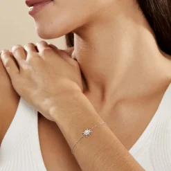 Bracelet Blanca Argent Blanc Perle De Culture