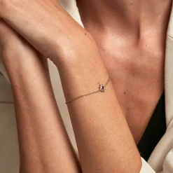 Bracelet Bobbie Plaqué Or Jaune Oxyde De Zirconium