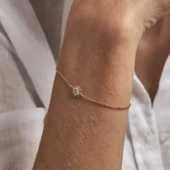 Bracelet Bobbie Plaqué Or Jaune Oxyde De Zirconium