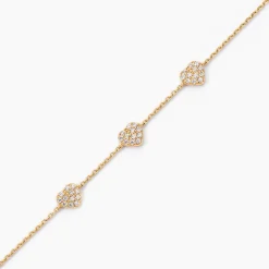 Bracelet Bomb Lover Or Jaune Oxyde De Zirconium