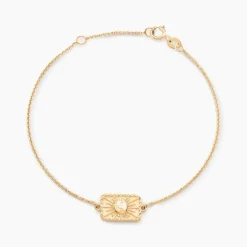 Bracelet Bonne Aventure Or Jaune