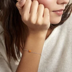 Bracelet Candies Argent Blanc