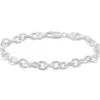 Bracelet Carola Argent Blanc