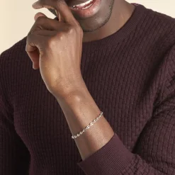 Bracelet Carrus Argent Blanc