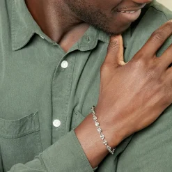 Bracelet Carrus Argent Blanc