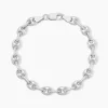 Bracelet Carrus Argent Blanc
