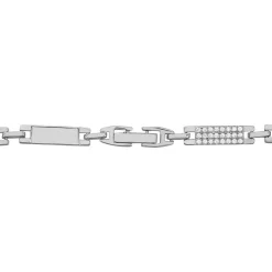 Bracelet Celina Argent Blanc Oxyde De Zirconium