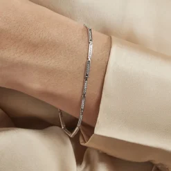 Bracelet Celoni Argent Blanc Oxyde De Zirconium