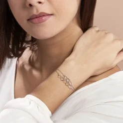 Bracelet Chiara Argent Blanc
