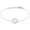 Bracelet Corazon1 Argent Blanc Oxyde De Zirconium