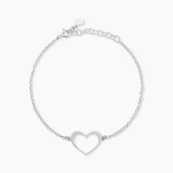 Bracelet Cosima Argent Blanc