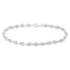 Bracelet Dami Maille Grain De Cafe Or Blanc