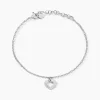 Bracelet Danielae Argent Blanc